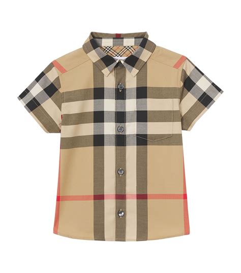 pink burberry shirt kids|burberry shirts for boys.